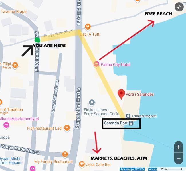 Olti'S Beach House Sarandë 外观 照片